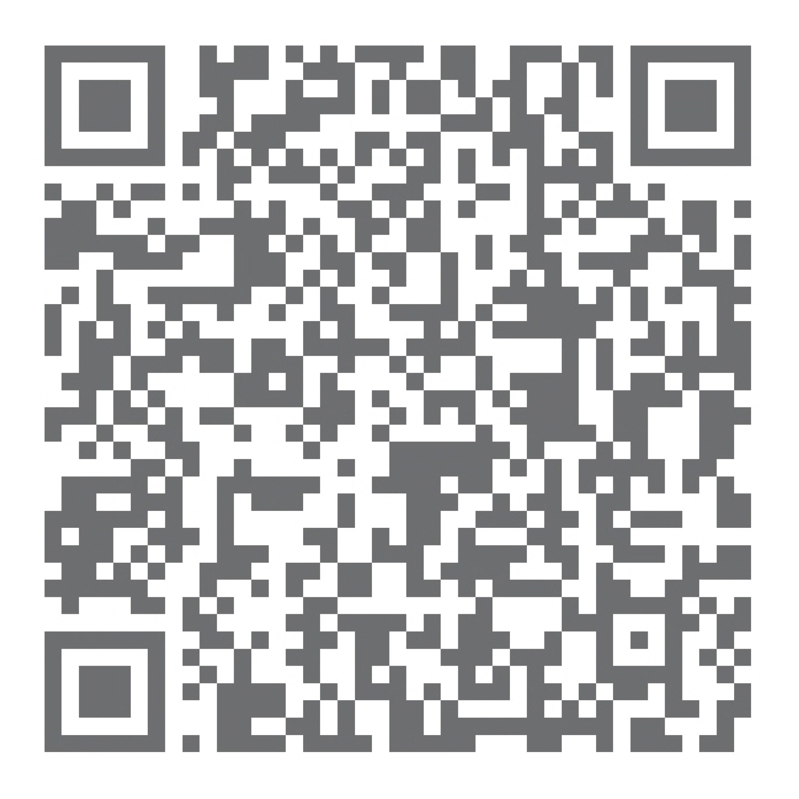 QR Code for Registration for Blood Drive